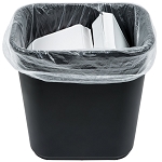 Liner 24 x 24 Clear 6 mic Roll 1000 per case 