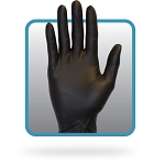 Gloves - Nitrile Black 6mil