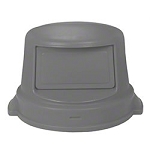Continental Dome Top For 32 Gallon Huskee - Grey