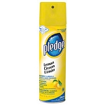Pledge® Commercial Aerosol - 17.7 oz., Lemon