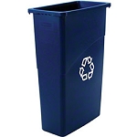 Rubbermaid® Indoor Station Container - 23 Gal., Slim Jim®