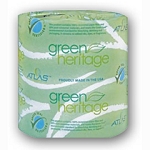 Green Heritage Toilet Tissue 1 PLY 96 rolls/case  